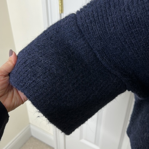 MEG Anchorage Sweater Navy SzM - Picture 8 of 10